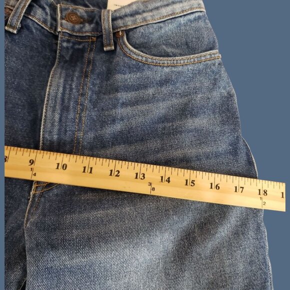 Imogene + Willie Isabelle Womens Blue Denim Straight-Leg Jeans Size 26 - Picture 13 of 16